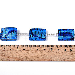 Стеклянные бусины FOIL-N029-06