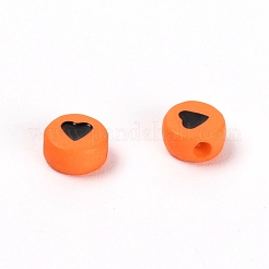 Perle di smalto acrilico opaco&nbsp;MACR-WH0026-01