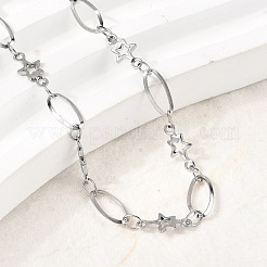 Gliederarmbänder aus 304 Edelstahl&nbsp;BJEW-A044-03B-P