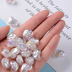 Прозрачные акриловые бусины TACR-S152-08B-06