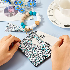 Porte-clés en perles de silicone&nbsp;KEYC-TAC00025