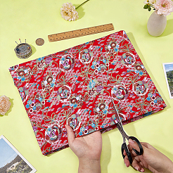 Tela de algodón de estilo japonés&nbsp;DIY-WH0780-30C