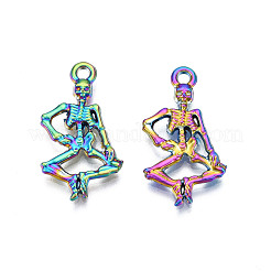 Подвески из сплава цвета радуги PALLOY-N156-220