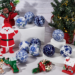 10шт фарфоровые бусины ручной работы&nbsp;PORC-UN0001-06