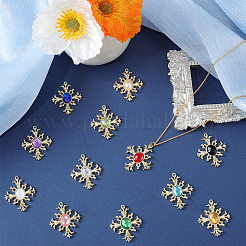 24шт 12 цвета акриловые подвески FIND-SC0005-63