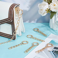 8 шт. алюминиевые цепи для пандуса сумка удлинитель цепи выводы&nbsp;HJEW-UN00090