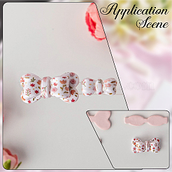 4 набор 4-х видов пластиковых глиняных прессованных форм AJEW-SC0004-09D