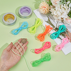 10 stücke 10 farben hohl rohr pvc rohr synthetische gummi kabel&nbsp;DIY-BC00003
