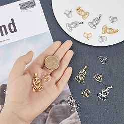 16 шт. 4 подвески из нержавеющей стали 201&nbsp;STAS-DC0011-61