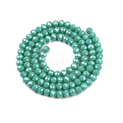 Стеклянные бусины с гальваническим покрытием  EGLA-A044-P3mm-A31