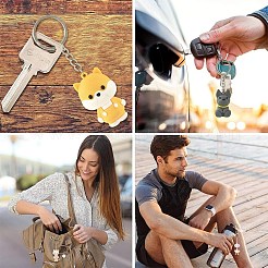 16 шт. 8 пластиковых брелока&nbsp;KEYC-YW00234