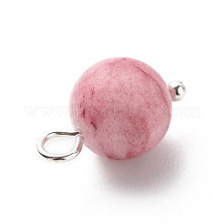 Natürliche weiße Jade Charms&nbsp;PALLOY-JF01843