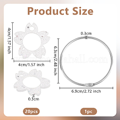 20 шт. акриловая нить на катушке TOOL-OC0001-92D