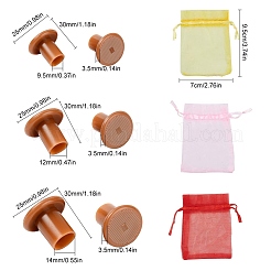 15 пара 3 размера ТПУ (термопластичные уретаны) защита для высокого каблука&nbsp;FIND-GF0001-47B