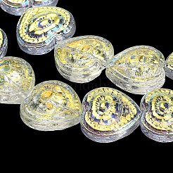 Гальваническая краска для запекания стеклянные бусины нити EGLA-K061-13A-AB01