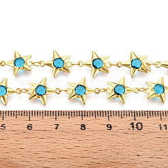 Латунные звездчатые цепи&nbsp;CHC-N023-07C-G