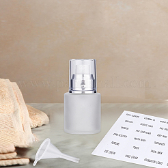 Бутылки с насосом-прессом из матового стекла&nbsp;MRMJ-LP0001-51