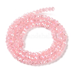 Запекание гальванических нитей стеклянных бусин DGLA-A039-J4mm-B08