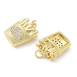 Латунные микро проложить кубического циркония подвески&nbsp;KK-Z120-49G