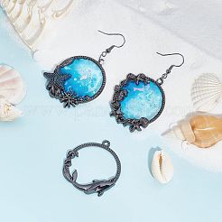 28 шт. 7 подвески из цинкового сплава в стиле «Океан»&nbsp;FIND-OC0001-42