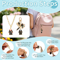 Kit de fabrication de porte-clés de bricolage&nbsp;DIY-TA0016-28
