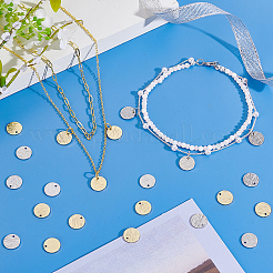 48шт 2 цвета латунные подвески FIND-PH0027-47