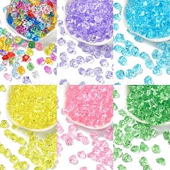 50 г прозрачных акриловых бусин&nbsp;TACR-YW0003-08