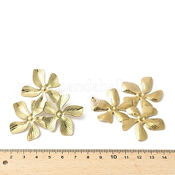 Серьги-гвоздики в форме цветка из нержавеющей стали 304&nbsp;LS-EJEW-V006-04G