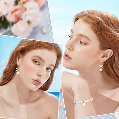 Подвески из натурального культивированного пресноводного жемчуга KK-BBC0005-10