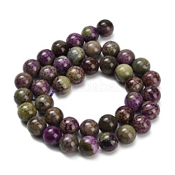 Натуральные нити атлантиситовых бусин из стихтита G-Z110-C06-10mm