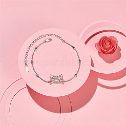 Браслеты из стерлингового серебра с родиевым покрытием и 925 звеном JB612A