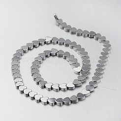 Electroplate non magnetici ematite sintetico fili di perline&nbsp;G-F300-23B-01