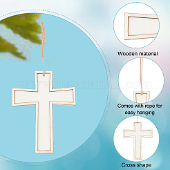 Большие подвески из самшита FIND-WH0420-50