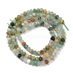 Природные африканские нефритовые бусы пряди G-D347-B04