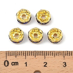 Perline distanziatori strass in ottone&nbsp;RB-A014-Z8mm-05G