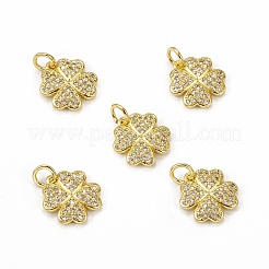 Латунные микро проложить кубического циркония подвески&nbsp;KK-E068-VB113