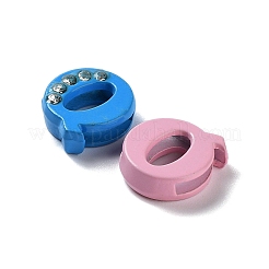 Strass-Schiebebuchstaben Alphabet Slide-On Charms&nbsp;RB-TAC0002-01Q