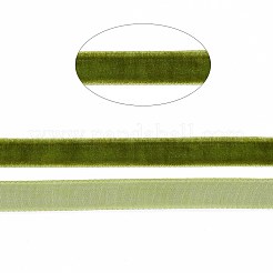 1 рулон односторонней бархатной ленты SRIB-HY0001-08A