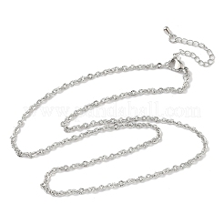 Цепочки из текстурированной латунной проволоки толщиной 2.5 мм&nbsp;NJEW-Z097-01P