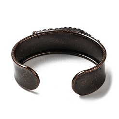 Браслеты-манжеты из натурального лабрадорита&nbsp;BJEW-G679-01R