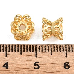 Embouts de perles en laiton double face&nbsp;KK-H292-36G-02