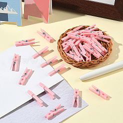 100 шт. зажимы для фотобумаги своими руками из дерева&nbsp;AJEW-SP0003-42A