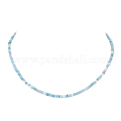 3 шт. 3 цветных ожерелья из стеклянного бисера NJEW-JN04334