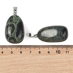 Anhänger aus natürlichem Kambaba-Jaspis (getrommelt)&nbsp;GG-K002-06H