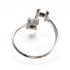 Сплав манжеты кольца RJEW-I075-01P-H