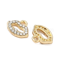 Подвески из сплава и страза&nbsp;ENAM-I073-04G-01