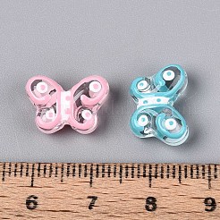 Прозрачные стеклянные бусины GLAA-T025-20M