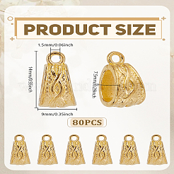 80 шт. литые трубчатые дужки&nbsp;FIND-LP0007-07