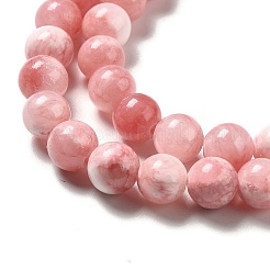 Natürlichen grünen Jade Perlen Stränge&nbsp;G-G757-04-4mm