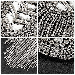 Модные погоны с кисточками из сплава AJEW-WH0278-05P